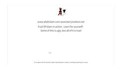 Desktop Screenshot of allahislam.com